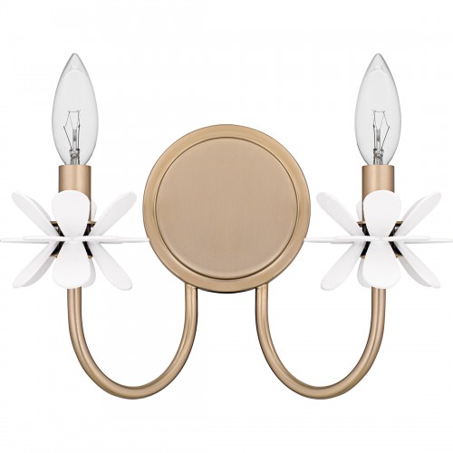Quoizel Remy 2-Light Bronze Gold Wall Sconce