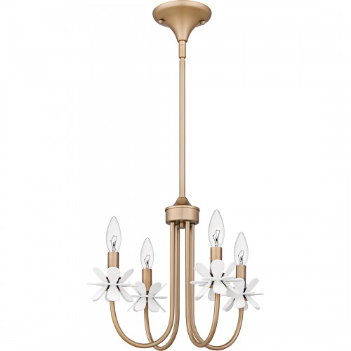 Quoizel Remy 4-Light Bronze Gold Chandelier