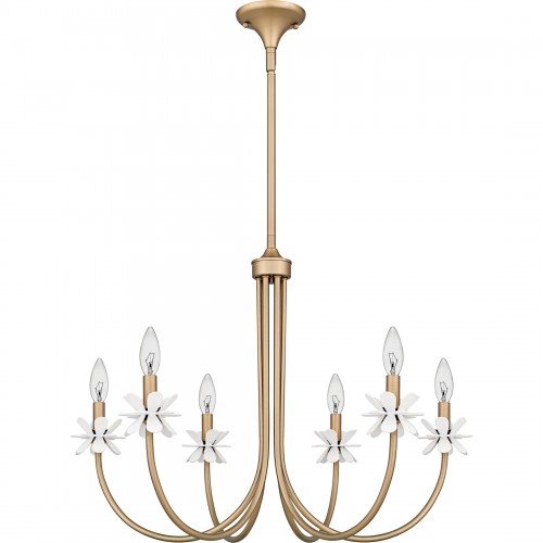 Quoizel Remy 6-Light Bronze Gold Chandelier
