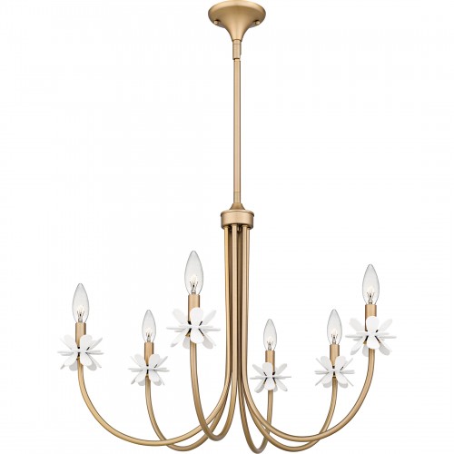Quoizel Remy 6-Light Bronze Gold Chandelier