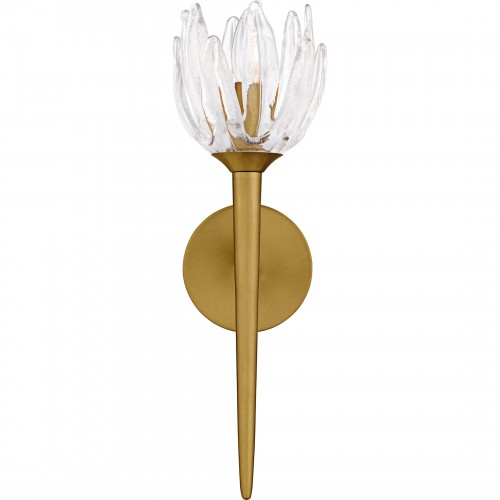 Quoizel Shea 1-Light Brushed Gold Wall Sconce