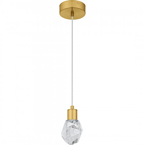 Quoizel Skye Brushed Gold Mini Pendant