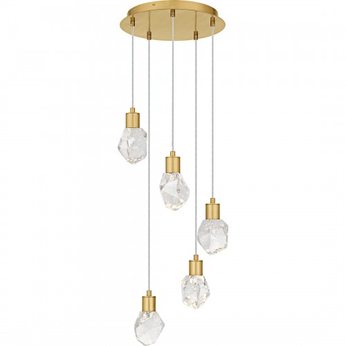 Quoizel Skye Brushed Gold Pendant