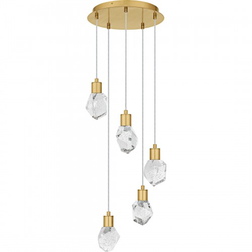 Quoizel Skye Brushed Gold Pendant