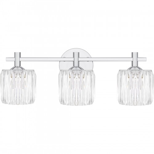 Quoizel Spade 3-Light Polished Chrome Bath Light