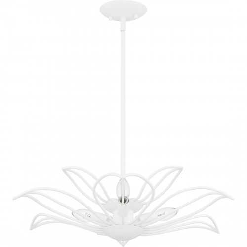 Quoizel Tallulah 3-Light Sand White Pendant