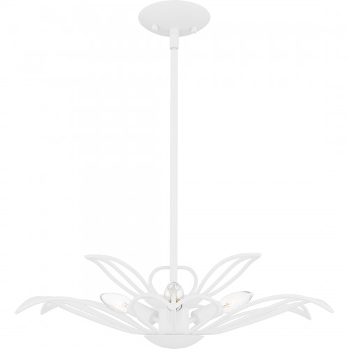 Quoizel Tallulah 3-Light Sand White Pendant