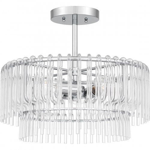 quoizel Tayshia Semi-Flush Mount