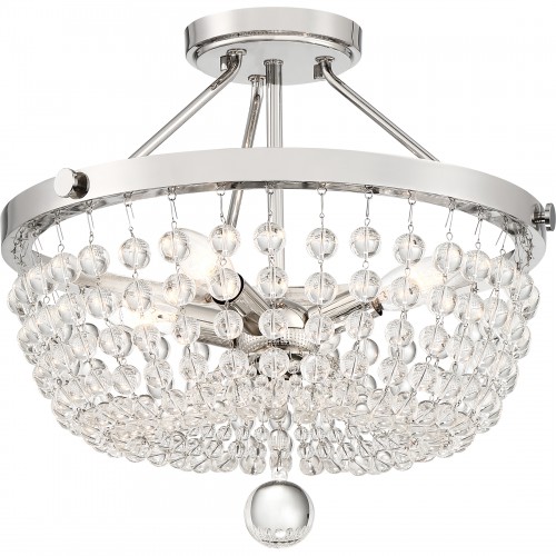Quoizel Teresa Semi-Flush Mount