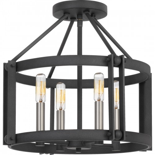 quoizel Victor Semi-Flush Mount