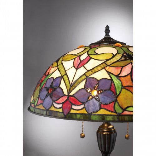 Quoizel Violets Floor Lamp