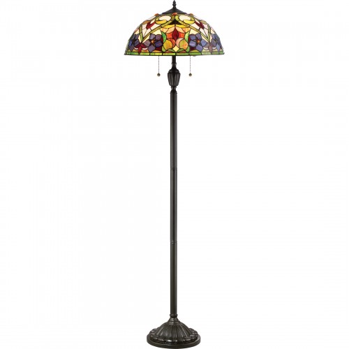 quoizel Violets Floor Lamp