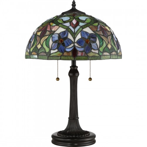 Quoizel Violets Table Lamp