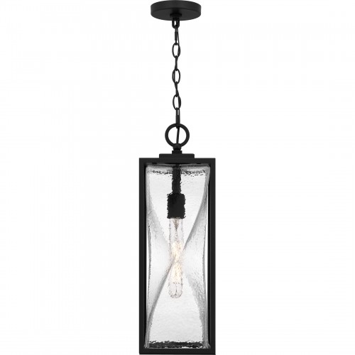 Quoizel Zarah 1-Light Matte Black Mini Pendant