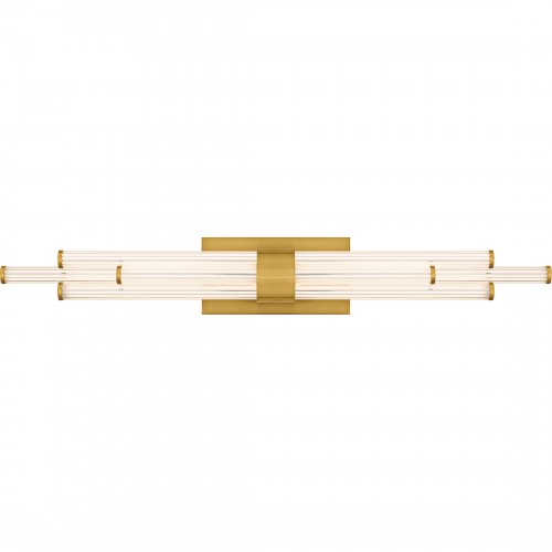 Quoizel Talbott Integrated LED Brushed Gold Bath Light With CCT Switch