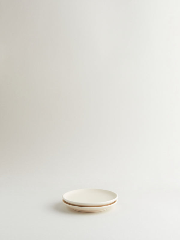 r d.lab Bilancia Flat Bread Plate Almond