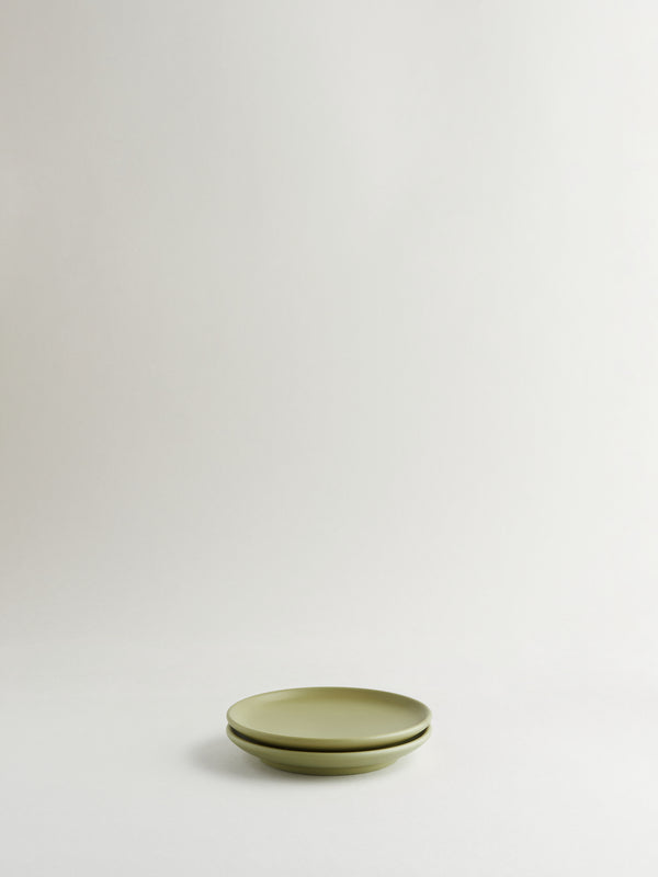 r d.lab Bilancia Flat Bread Plate Rainette Green