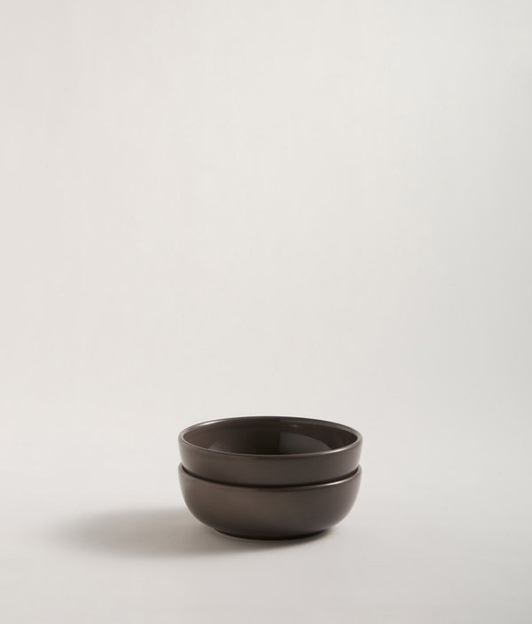 r d.lab Bilancia Large Deep Bowl Gray Fumé