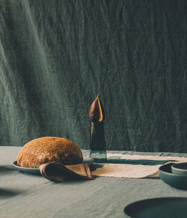 R D.lab Bilancia Large Flat Bowl Nile Blue