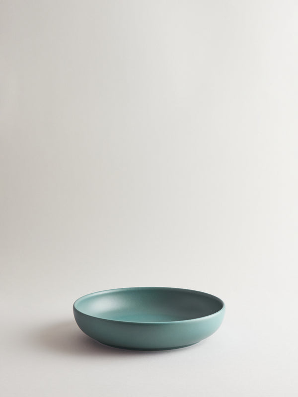 r d.lab Bilancia Large Flat Bowl Nile blue