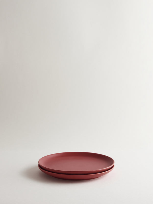 r d.lab Bilancia Large Flat Plate pompei red