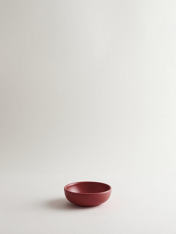R D.lab Bilancia Small Deep Bowl Pompei Red