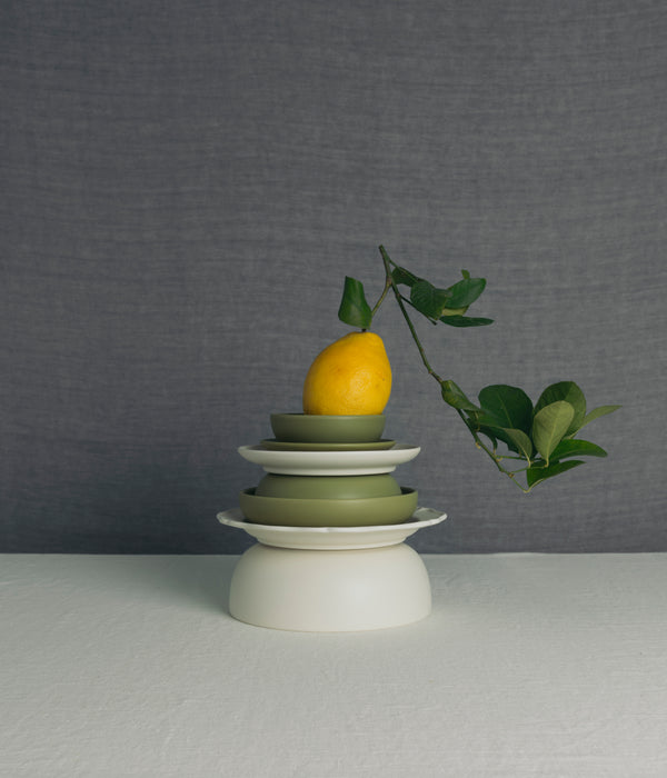 R D.lab Bilancia Small Deep Bowl Rainette Green