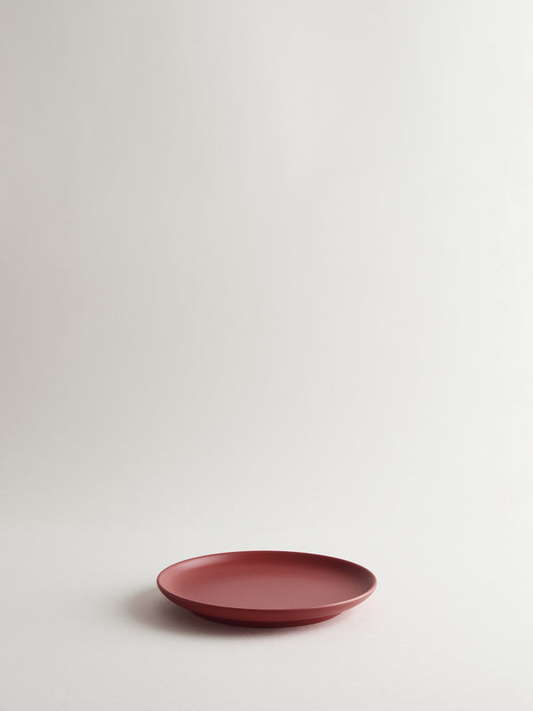 R D.lab Bilancia Small Flat Plate Pompei Red