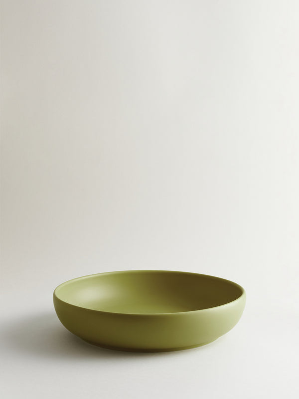 r d.lab Bilancia XLarge Flat Bowl Rainette Green