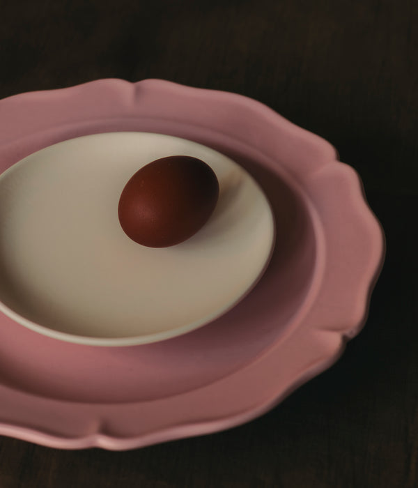 R D.lab Festone Large Flat Plate Cameo Pink