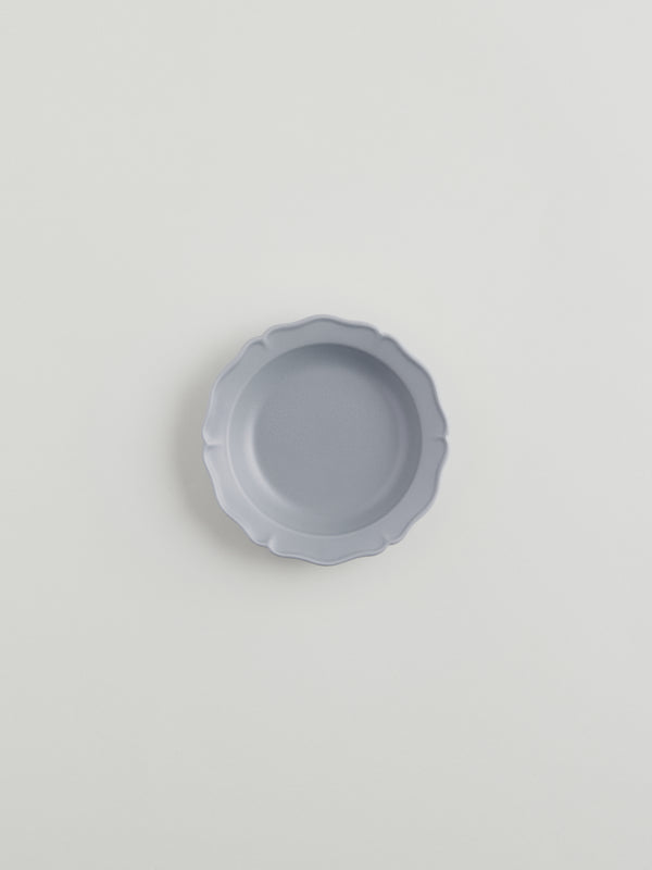 R D.lab Festone Medium Flat Bowl Ash Gray