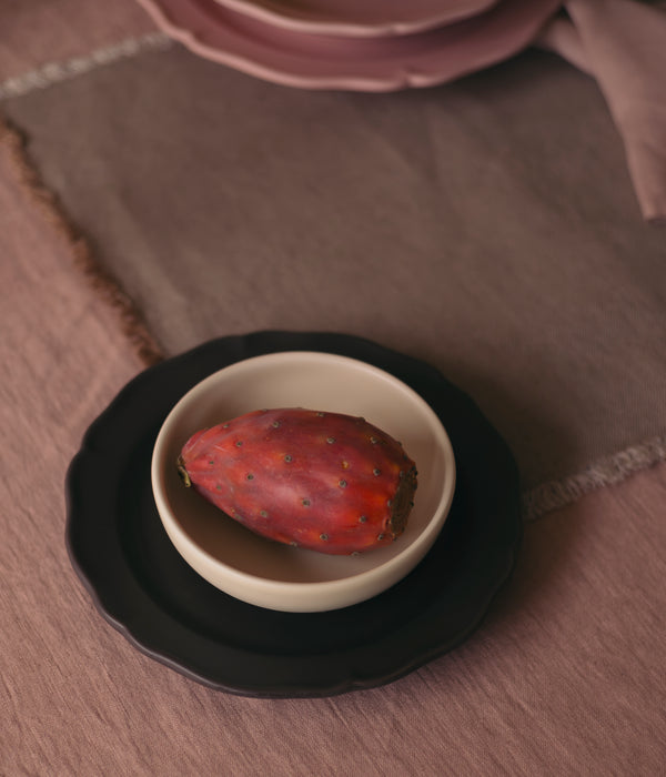 R D.lab Festone Small Flat Plate Mocha Brown