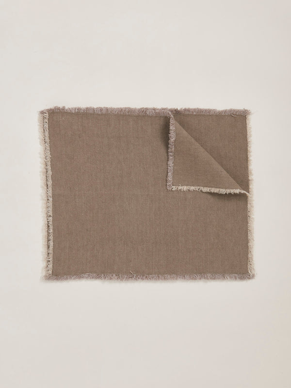 r d.lab Hopsack Placemat Natural Gray