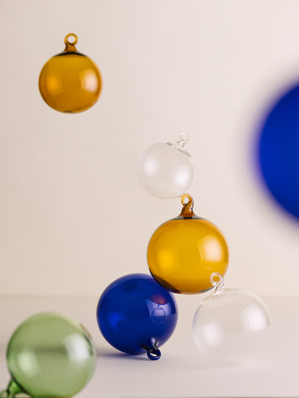 R D.lab Palline Medium Ornament Lyons Blue