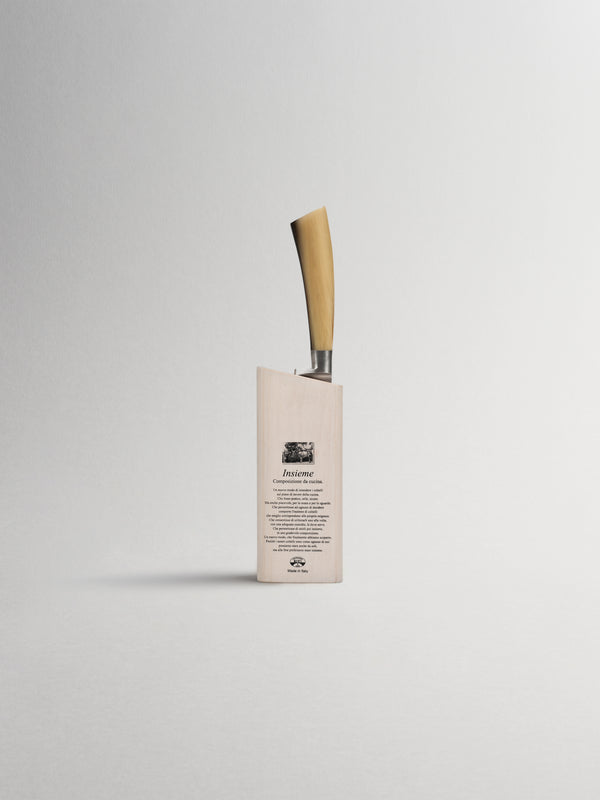 R D.lab Plenum Paring Knife Horn Handle