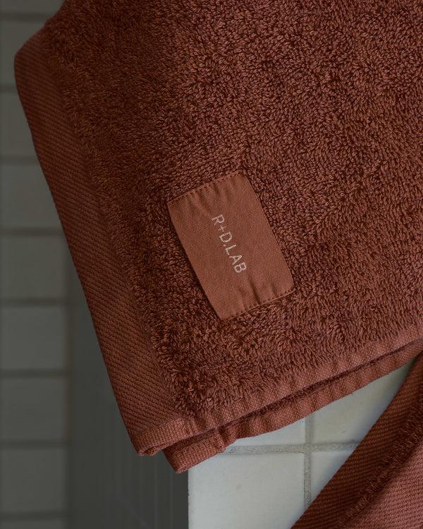 R D.lab Spugna Towel Set Pompei Red