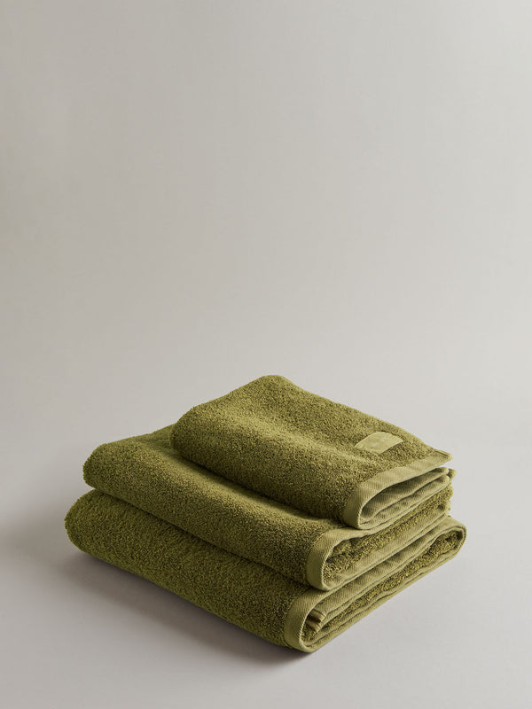 r d.lab Spugna Towel Set rainette green