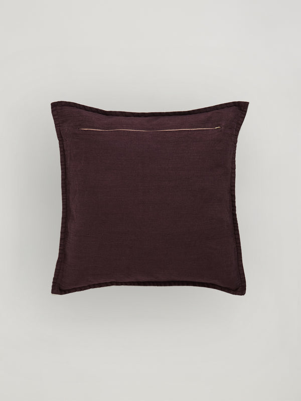 R D.lab Tela Cushion Plum Red