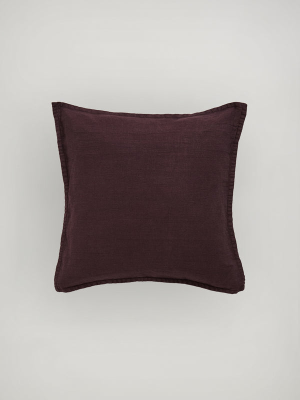 r d.lab Tela Cushion plum red