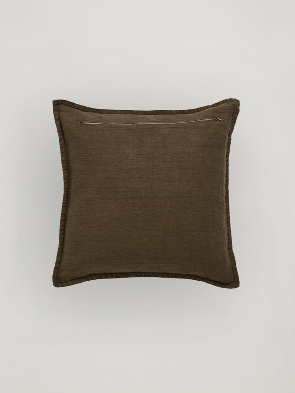 R D.lab Tela Cushion Sepia Brown