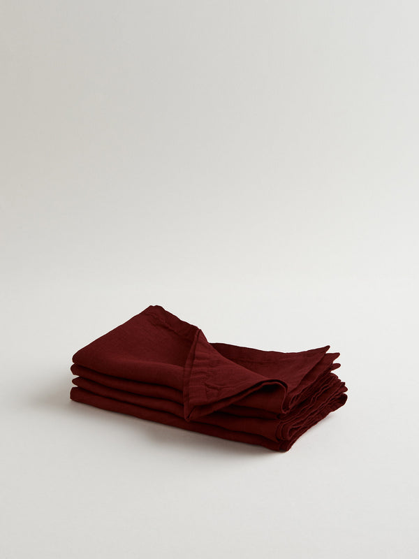 r d.lab Tela Napkin verona red