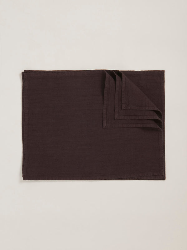 r d.lab Tela Placemat Plum Red