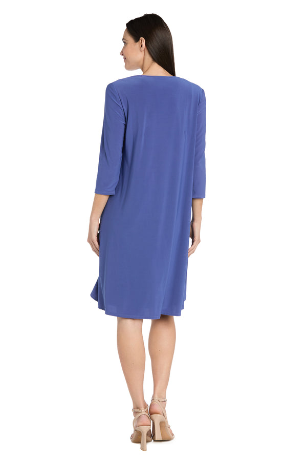 R&m Richards Firework-Inspired Short Jacket Dress - Petite