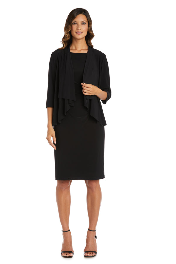 R&m Richards 3/4 Sleeve Swing Shrug