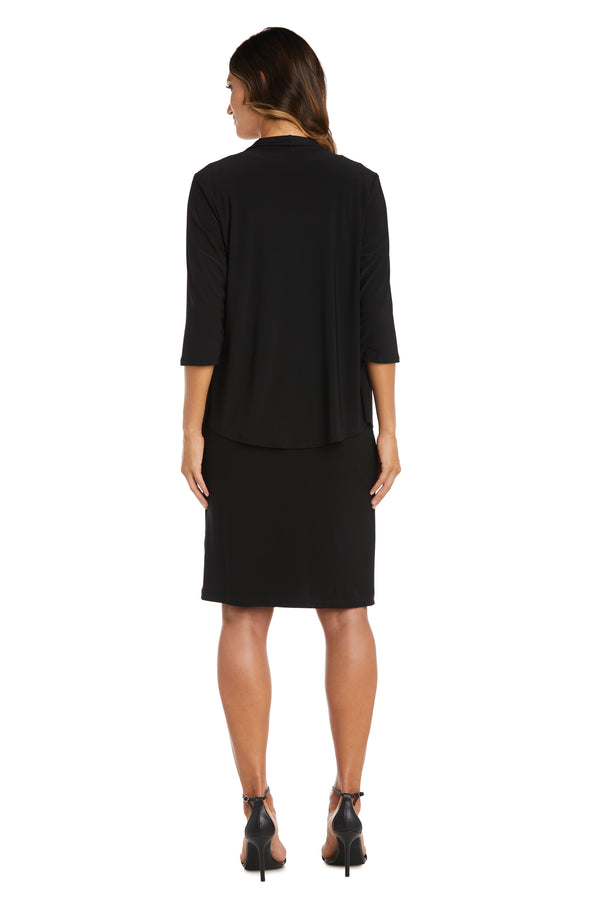 R&m Richards 3/4 Sleeve Swing Shrug