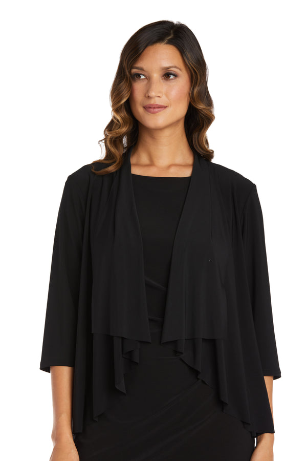 r&m richards 3/4 Sleeve Swing Shrug