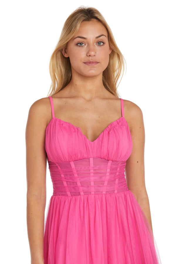 R&m Richards Alexandra Corset Gown