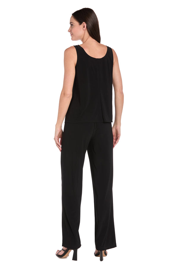 R&m Richards Beaded Embroidered Pantsuit