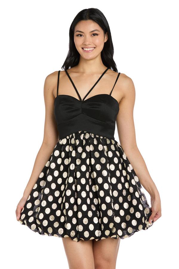 R&m Richards Billie Bubble Mini Dress