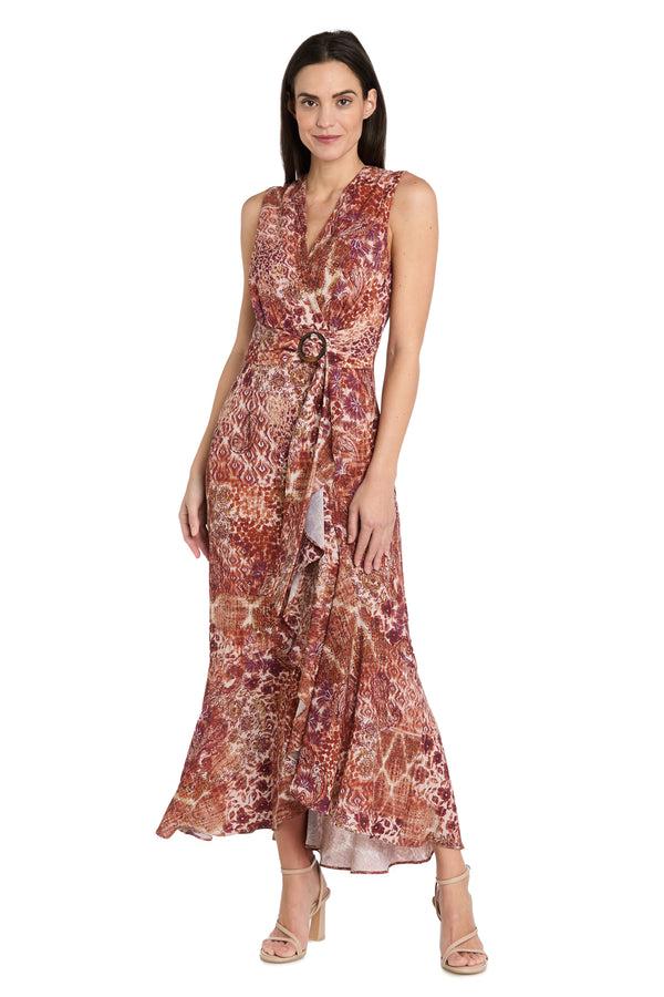 r&m richards Bronze Aura Maxi Dress